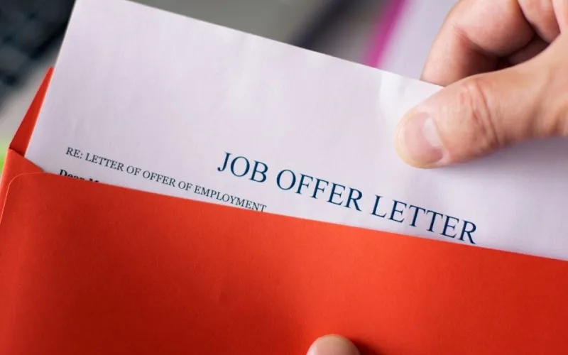 Job offer letter