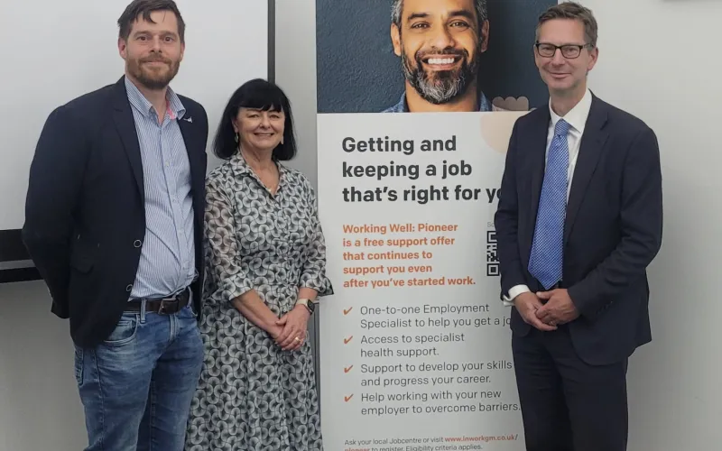 DWP Bolton visit Working Well