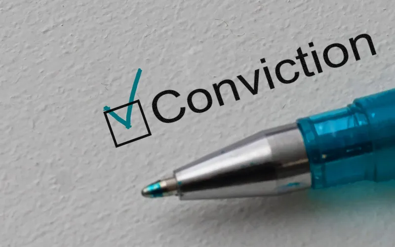 conviction ticked off list 1