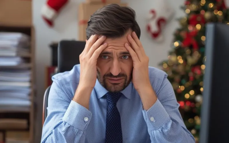 Employee mental health at christmas web