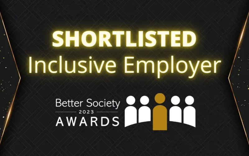 Ingeus Shorlisted Inclusive Employer Better Soceity Awards