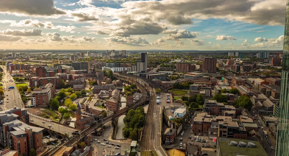 manchester skyline